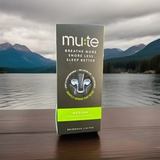 Mute Nasal Dilator for Snore Reduction - Anti-Snoring Aid 3 Pack Medium