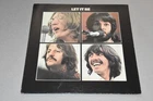 THE BEATLES Let It Be APPLE RECORDS LP vinyl album vintage AR 34001 JS 17501