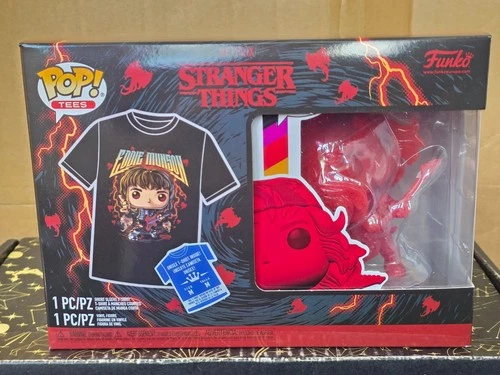 Funko Pop Vinyl - Television #1462 Eddie Munson Red & M shirt - New - Stranger