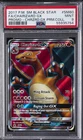 2017 POKEMON SM BLACK STAR PROMO #SM60 FULL ART/CHARIZARD GX PSA 9