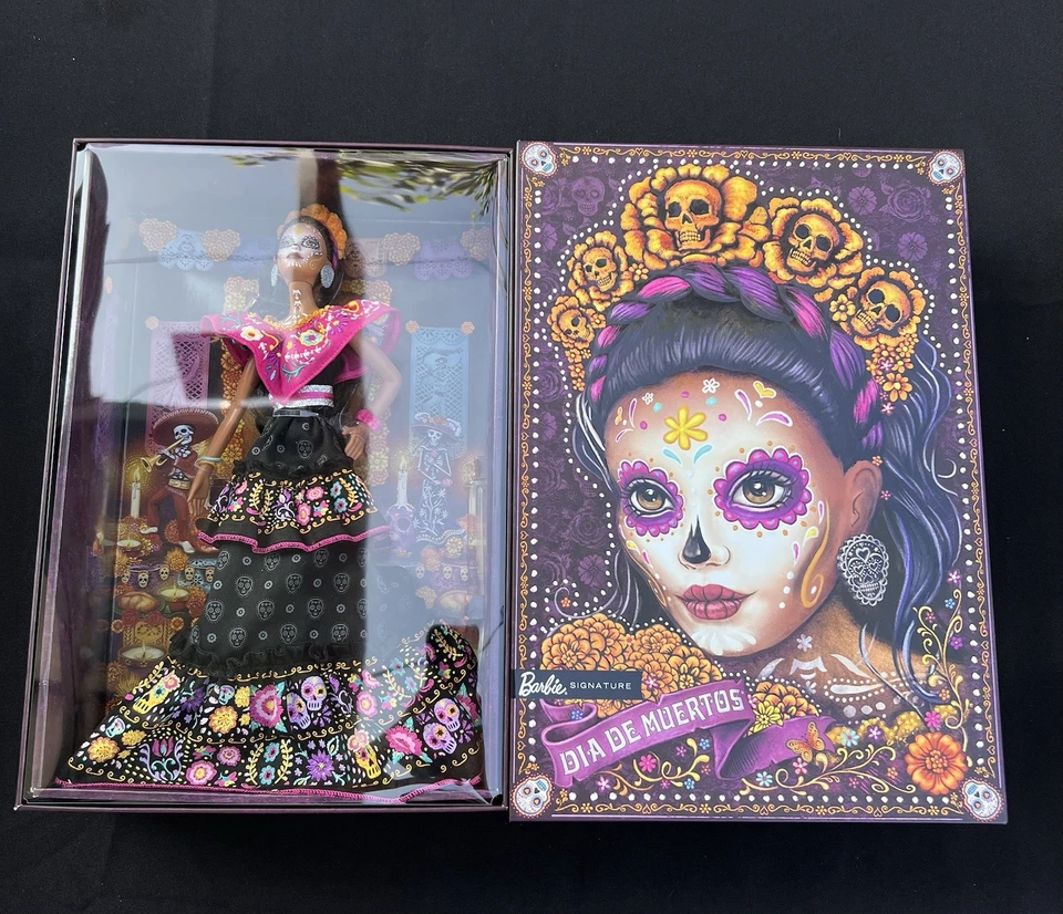 Mattel Barbie Ken Dia de Los Muertos Day of the Dead 2021 - Image 2 of 2