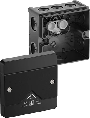 SPELSBERG ABZWEIGKASTEN WAND Spelsberg Abzweigkasten Abox 025-L/sw Wand 80200001 Abzweigkasten