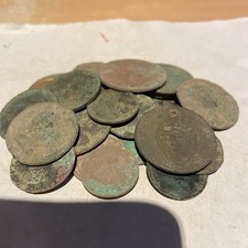 25  Old English Coins Found Metal Detecting 3