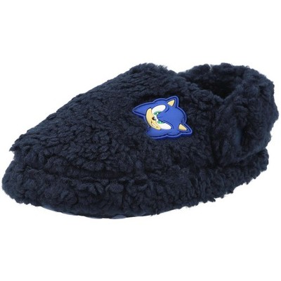 Sonic the Hedgehog Blue Mule Slippers Fleece