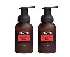 Immunity Boost Foaming Hand Soap 2 Pack by Revive 8 Fl Oz Pack of 2