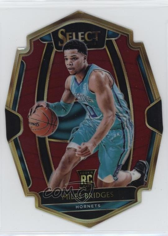2018 Panini Select Premier Level Maroon Prizm /175 Miles Bridges Rookie RC 1p4w