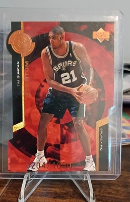 1998-99 Upper Deck - Super Powers Tim Duncan #PS24 Bronze Quantum Die-Cut /1000