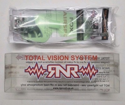 NEU RIP N ROLL TOTAL VISION SYSTEM FÜR FOX AIRSPC 1 MX ENDURO MOTOCROSS BRILLE