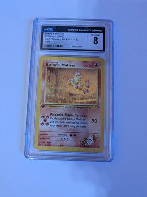 Blaine's Moltres 001/132 Gym Heroes Holo for sale online | eBay