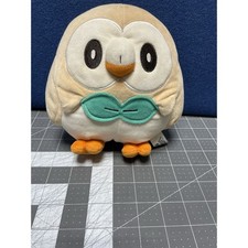 2018 WCT Pokemon Rowlet Plush 7" Nintendo Wicked Cool Toys Stuffed Toy