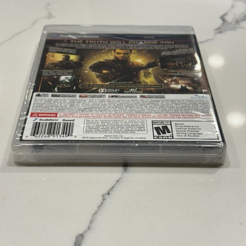 Deus Ex: Human Revolution - Director's Cut (PS3, 2013) Brand New Factory SEALED - Picture 7 of 10