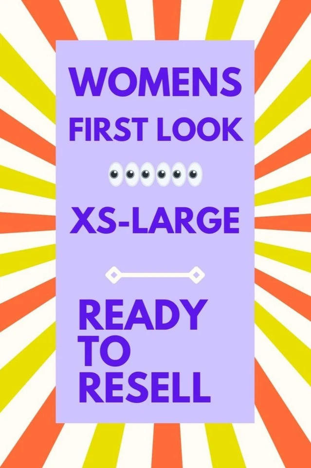 First Look 👀👀 | Womens XS-Large | Sizes by Request