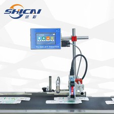 12.7mm Automatic TIJ Printer Date Code for Metal Plastic