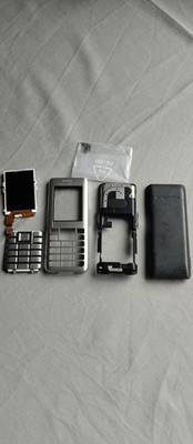 Benq Siemens S68 Original Cover Gehäuse Frontcover Tastenmatte keypad silber #2