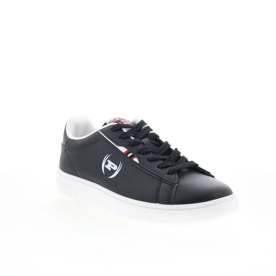 Phat Farm PFM526H10 baskets pour hommes en cuir noir - Photo 1/4