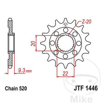 36417-compatible with Kawasaki KX 250 F 4T 43.5 HP, 32 KW 1CIL. KX250YYA YBF BAS