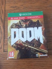 DOOM (Microsoft Xbox One UAC PACK / affiche, patch, manuel)