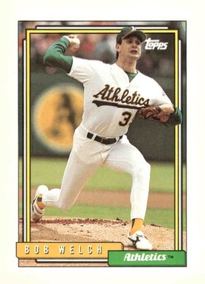 1992 Topps #285 Bob Welch