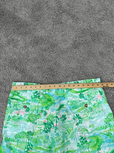 Lilly Pulitzer Men’s Tropical 8” Beaumont Preppy Vacation Shorts Sz 38 - Picture 6 of 7