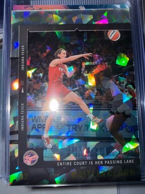 2025 Panini Chronicled Caitlin Clark CRACKED ICE # 39 Fever 22/25 Jersey Match