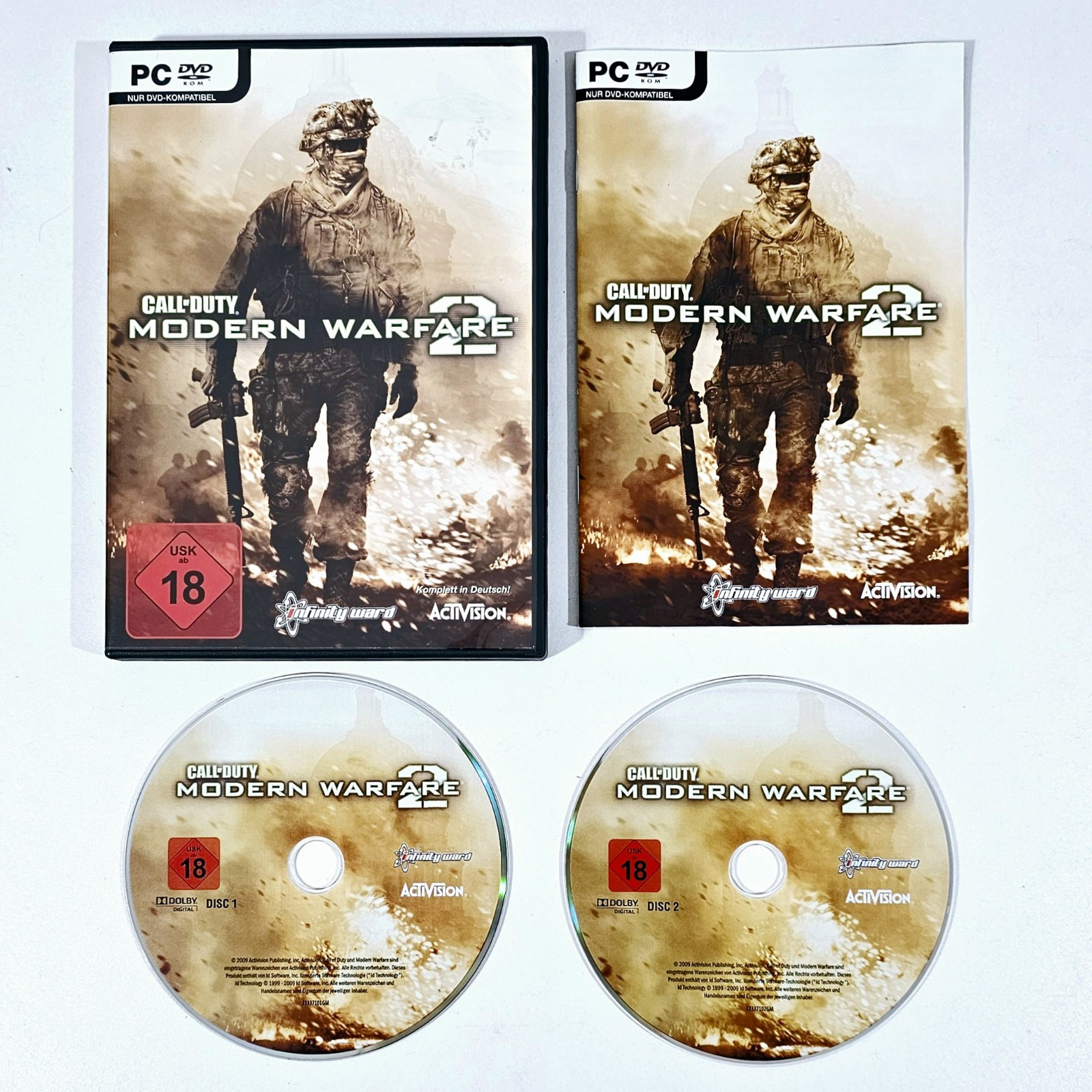 PC DVD-Rom Special Forces first-person shooter CALL OF DUTY - MODERN WARFARE ...