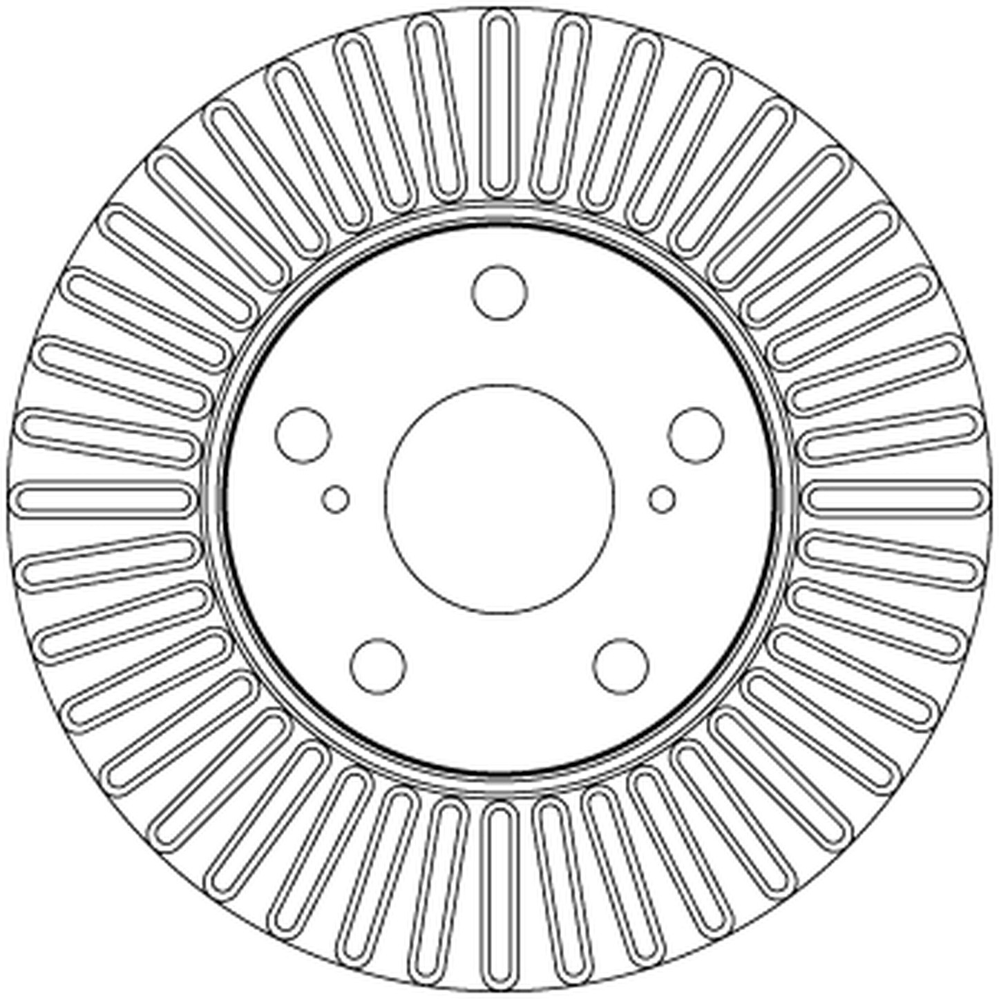 Disque de frein TRW DF4808 : finissez-en avec les vibrations au freinage avant