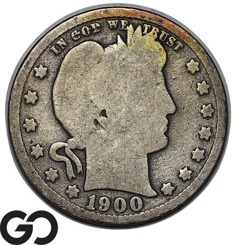 1900-S Barber Quarter