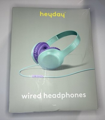 Heyday Wired On-Ear Headphones   Multiple Colors   Tangle-Free Cable   NEW