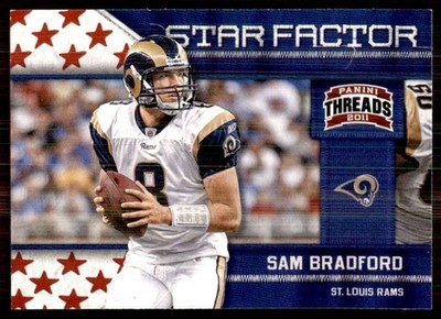 2011 Panini Threads Star Factor Sam Bradford #23