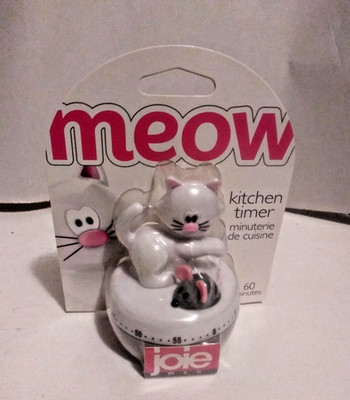 Joie Meow Kitchen Timer  60min.