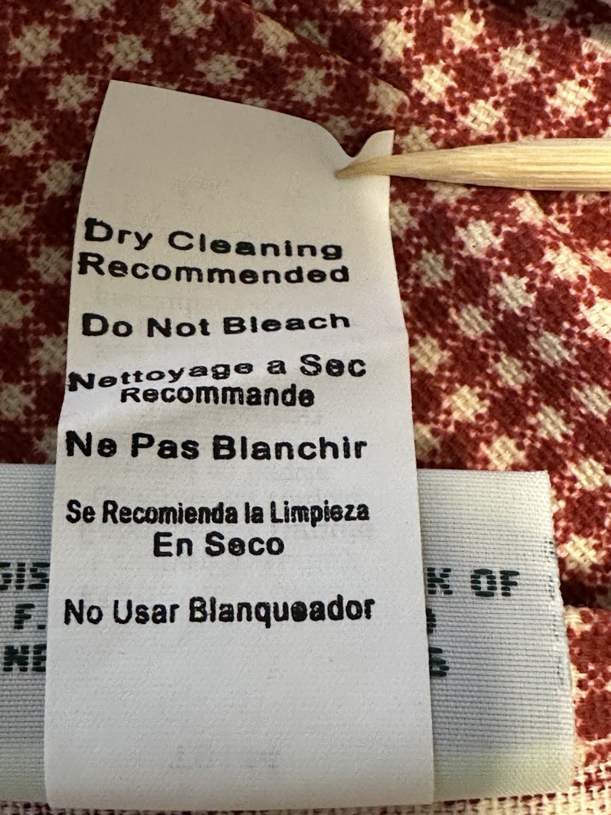 Waverly Red Toile French Country Life Valance Scalloped Layers Red Gingham