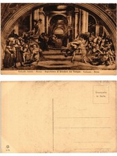 CPA Raffaello Sanzio-Stanze-Espulsione di Eliodor dal Tempio ITALY (521079)