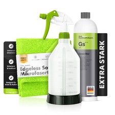 Koch Chemie Green Star 1L Set Sprühflasche 360 Trigger Tuch | 3-teilig