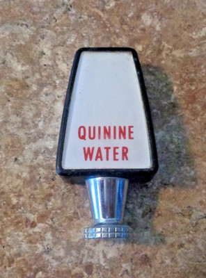 QUININE WATER  Soda Fountain Dispenser Handle Tap Knob