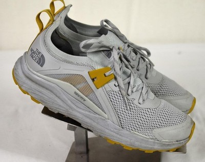 Xlent w/Box The North Face Vectiv Hypnum Grey & Yellow Shoes Sneakers 9.5