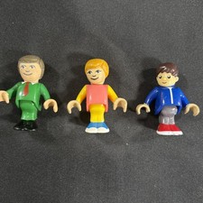 Vintage Brio Train People Figures Family Business Man Mom Woman Teenager Son