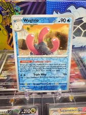 Wugtrio 053/182 Reverse Holo Uncommon Pokemon TCG S&V Paradox Rift