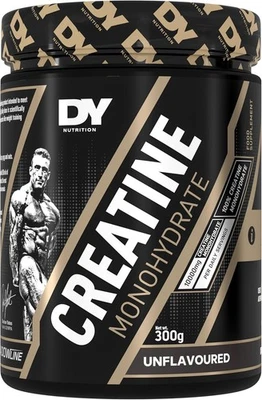 DY NUTRITION Dorian Yates Creatine Monohydrate 300g – 100% Pure Unflavoured, 60 Servings