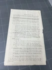 VINTAGE MILITARY DOCUMENT 21 BATTALION KERANG AUSTRALIA WW2 1940s AIF ARMY