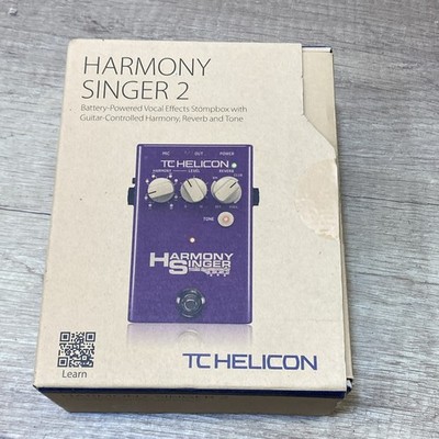 TC Helicon Harmony Singer 2 Harmony Reverb Pedal für Gesang