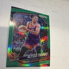 Panini 2025 Prizm WNBA Alyssa Thomas Phoenix Mercury Green Prizm #44 Card