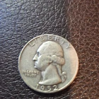 1952 D Washington Quarter Silver 25C Circulated US Coin 0.9 Fine
