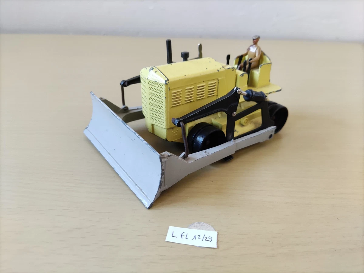 Bulldozer Dinky Toys Blaw Knox N°561 – Zamak Rouge – Échelle 1/43 – Boîte D'origine