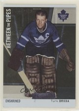 2002-03 ITG Be A Player Between the Pipes Enshrined Turk Broda #118 HOF 0a3