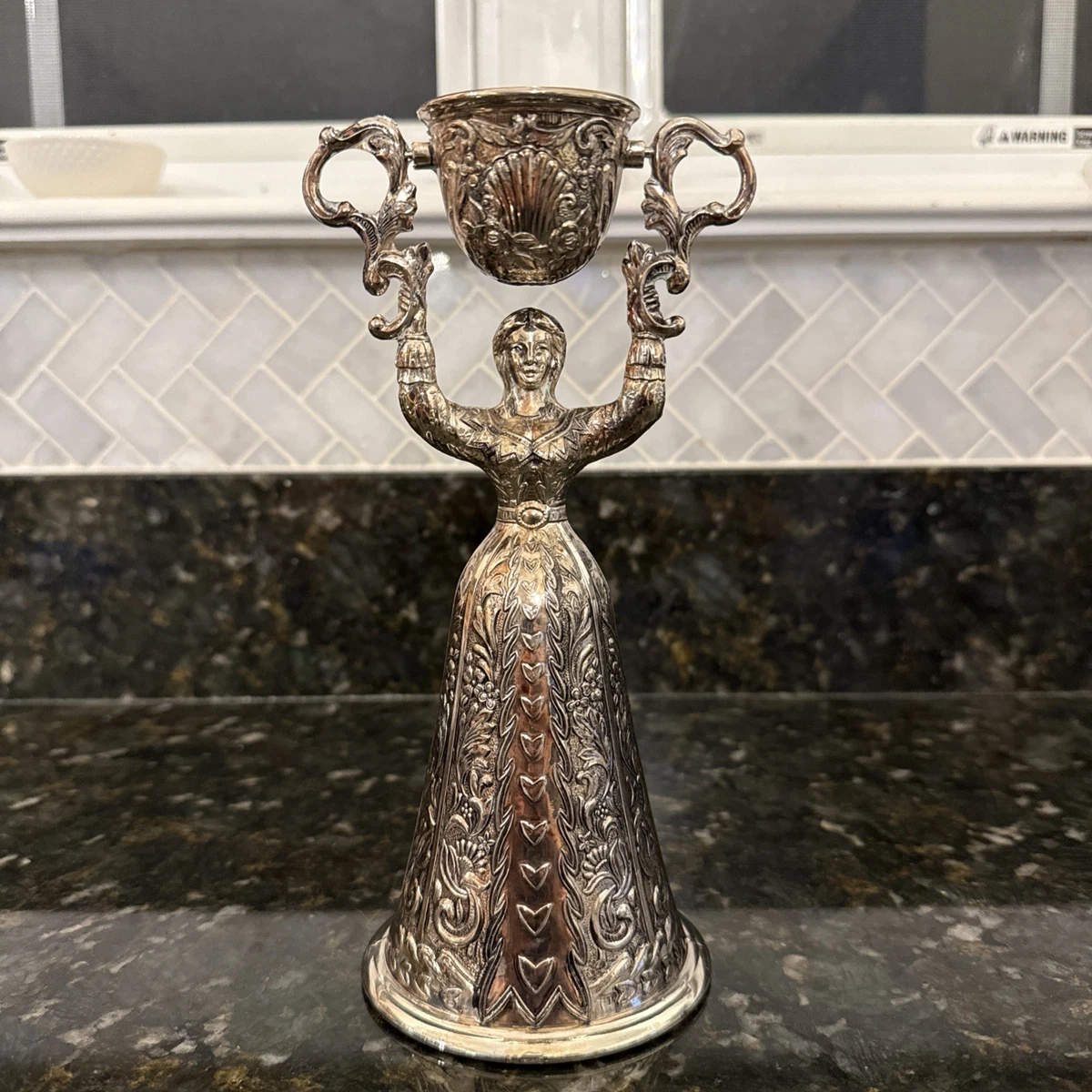 Wedding Cup In Antique Us Silver-Plated Cups & Goblets for sale | eBay