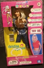 Yaboom Christina Aguilera Doll Singing Genie in a Bottle 1999