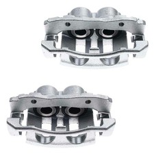 Brake Caliper 2pcs Front Left Right 2-Pistons Bracket Town Car 2003-2011