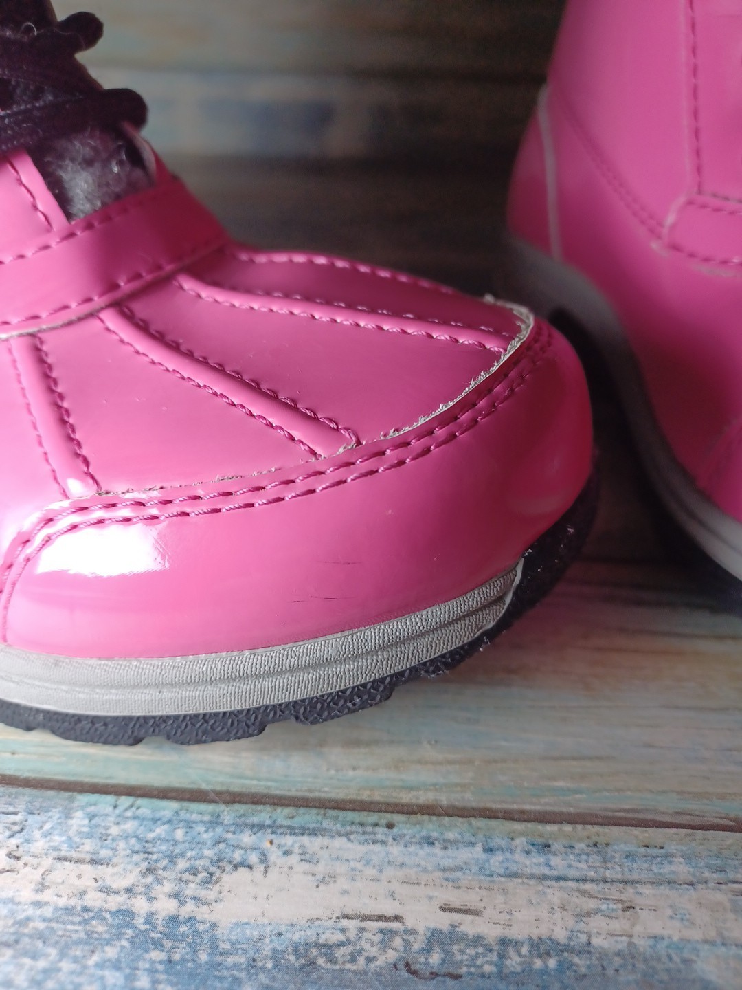 UGG Australia Butte Patent Leather Sparkle Waterproof Rainboots Boots Shoes 1 image 5