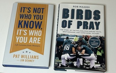 Birds of Pray + It s Not Who You Know It s Who You Are HC Book Lot (2)