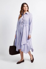 Wallis Blue Shirt Dress Womens Workwear Dresses